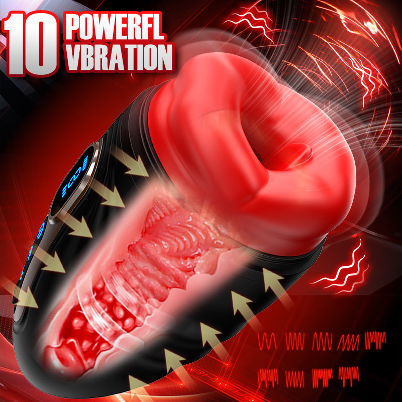 Máy Hút Nam 2in1 Rung 9 Cấp Thực Tế Huấn Luyện