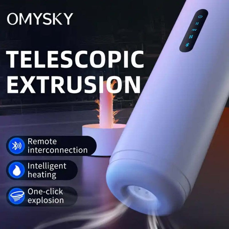 Cốc Telescopic Rung Nóng Bluetooth 2024 Siêu Mạnh