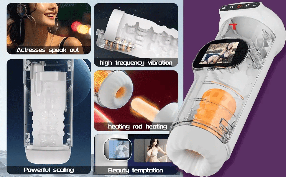 Tifforun UFO cup lắc nóng hổi masturbator đỉnh