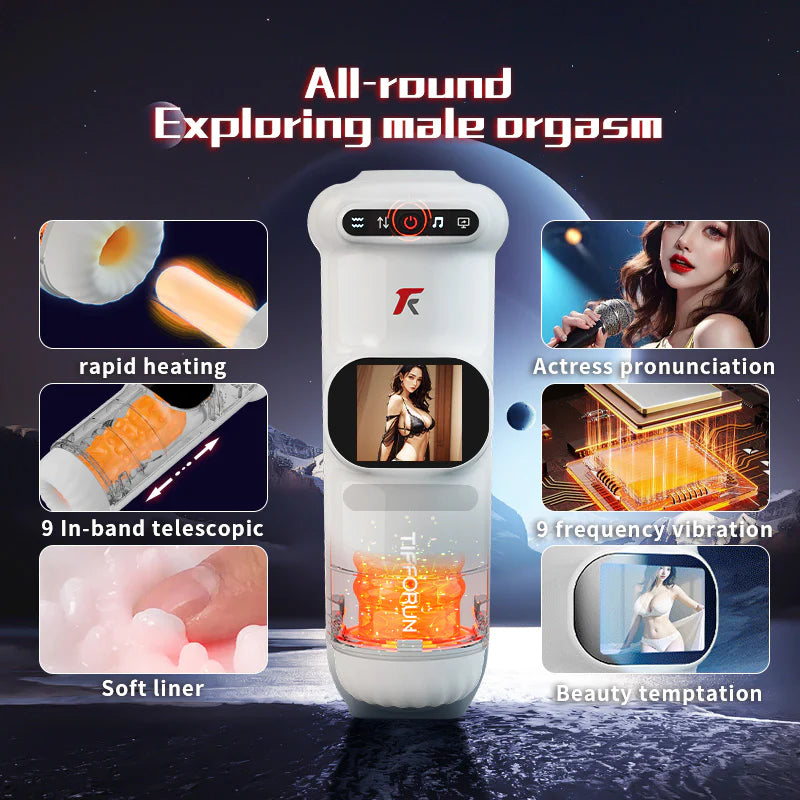 Tifforun UFO cup lắc nóng hổi masturbator đỉnh