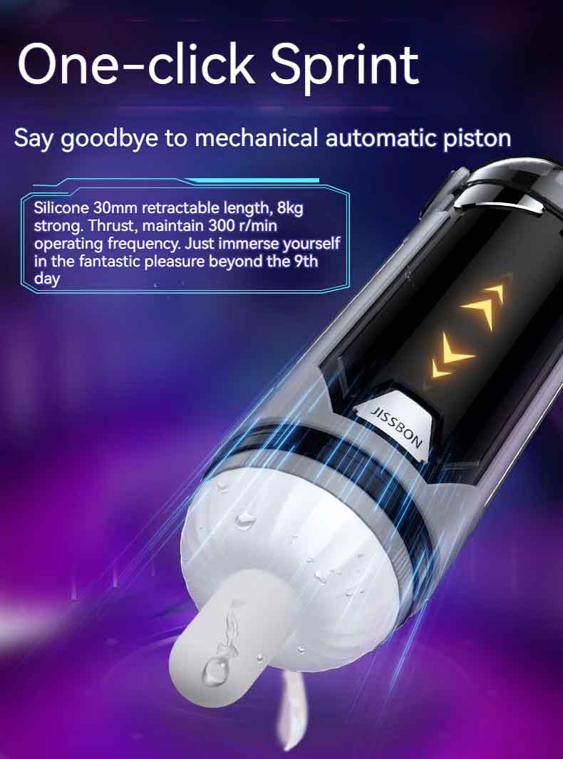 Jissbon Storm Ji Tự Động Telescopic Masturbator Thực Tế