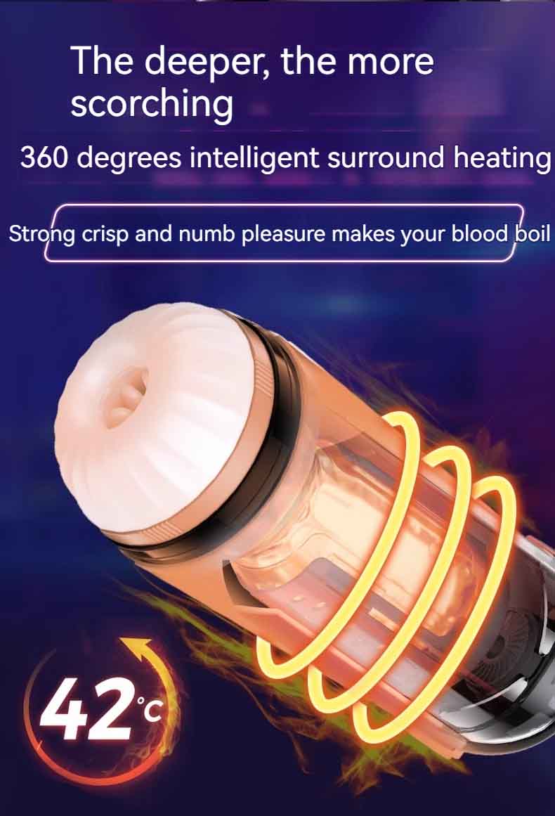 Jissbon Storm Ji Tự Động Telescopic Masturbator Thực Tế