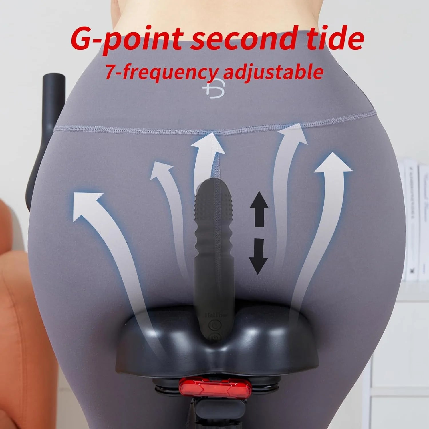 Helibo Ghế Xe Đạp - Tự Động Prostate Nam Nữ Siêu Rung