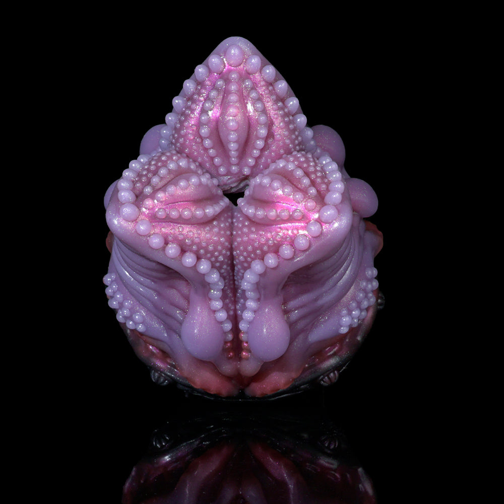 Alien Petal Pocket Pussy Stroker Silicon Hoa Văn Siêu Thích