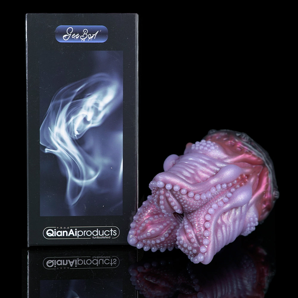 Alien Petal Pocket Pussy Stroker Silicon Hoa Văn Siêu Thích
