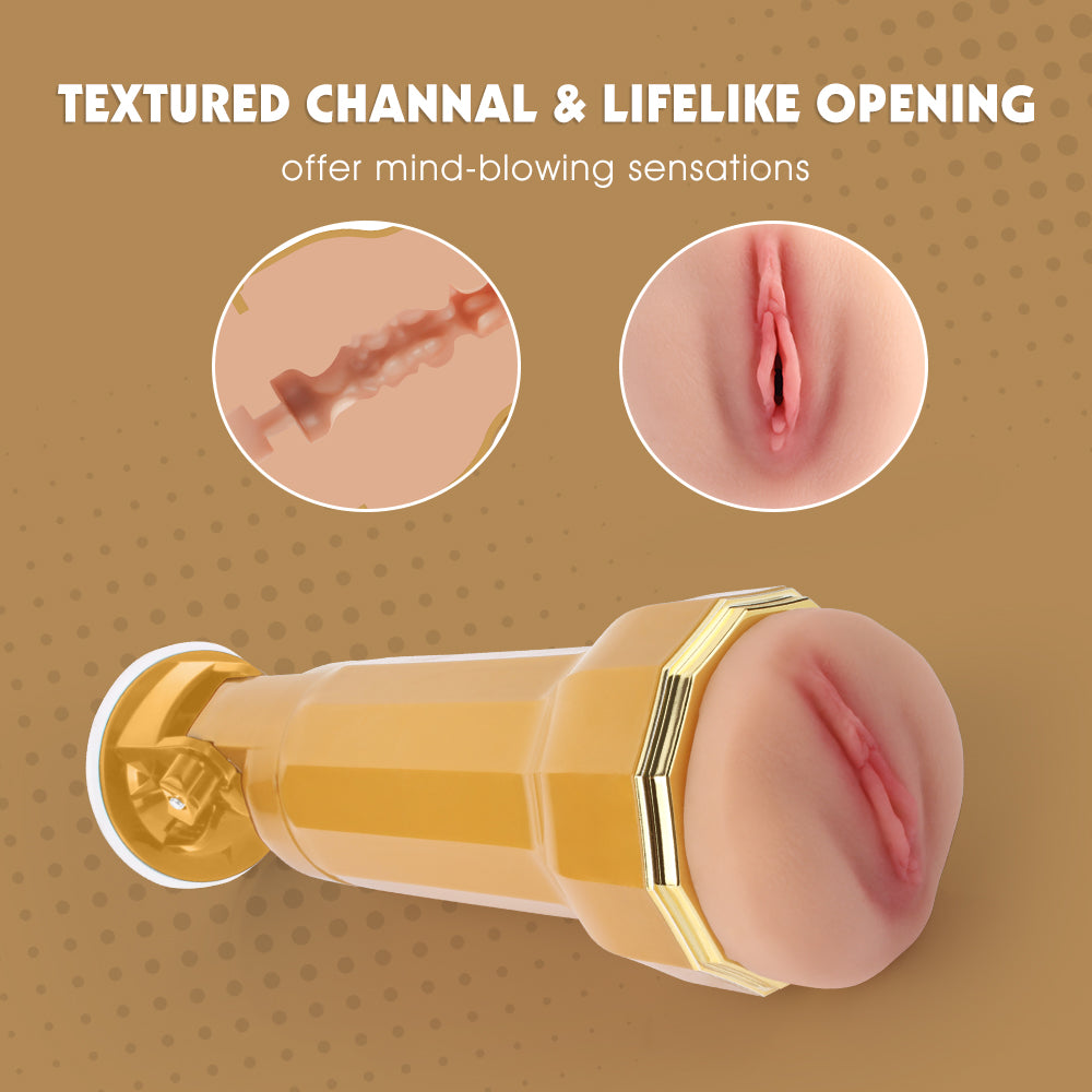 Cốc Ella Điện Âm Đạo Thực Tế Tự Sướng Mạnh Mẽ Đỉnh Cao