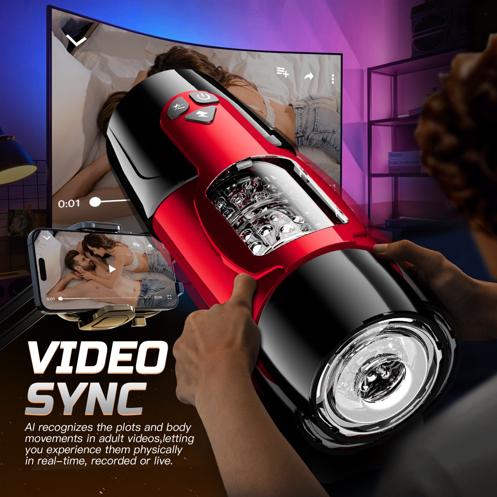 Dark Knight 2025 App Masturbator Quay Tự Động