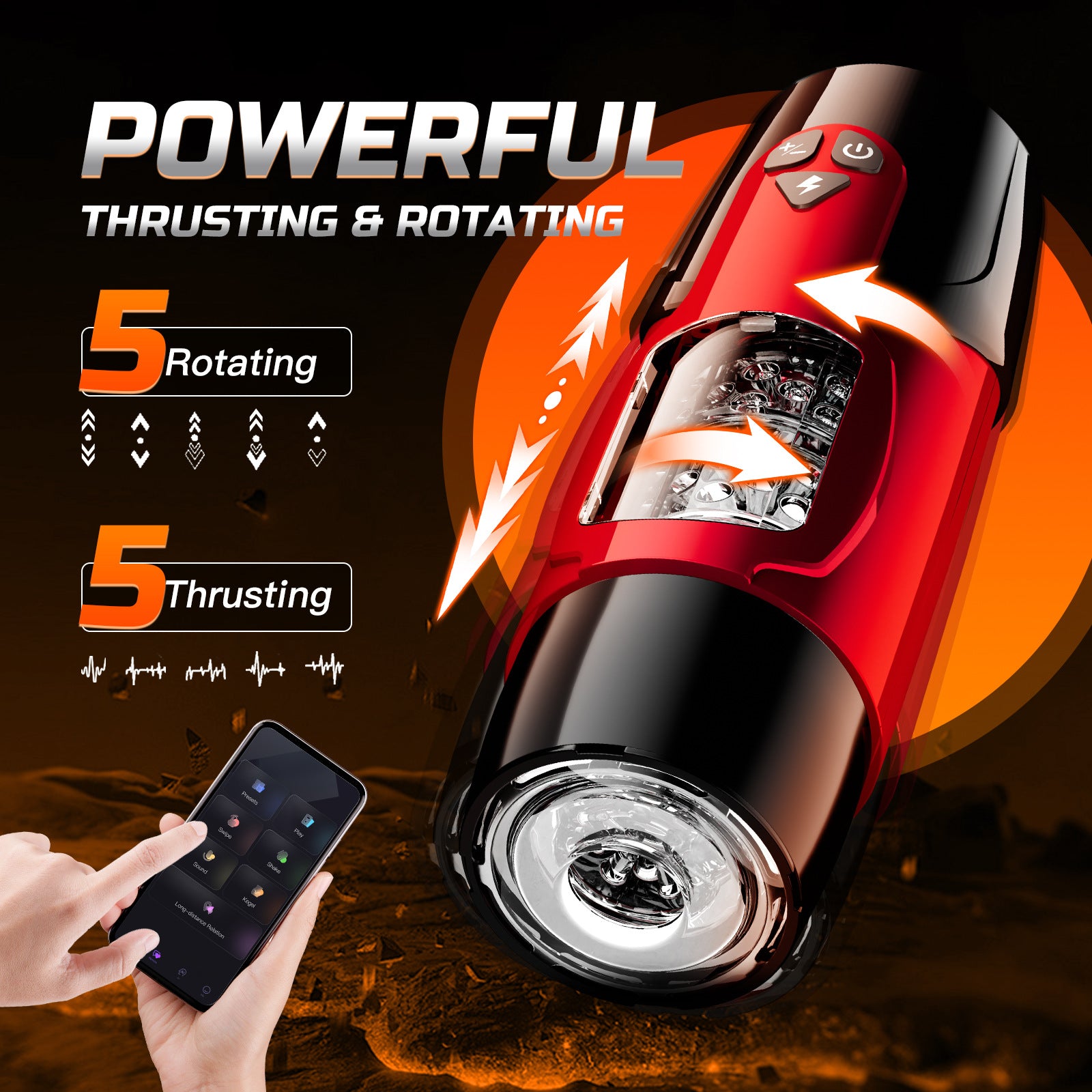 Dark Knight 2025 App Masturbator Quay Tự Động