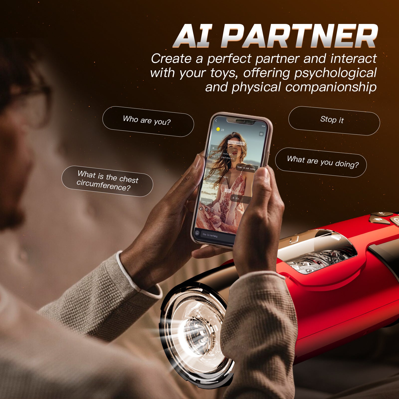 Dark Knight 2025 App Masturbator Quay Tự Động