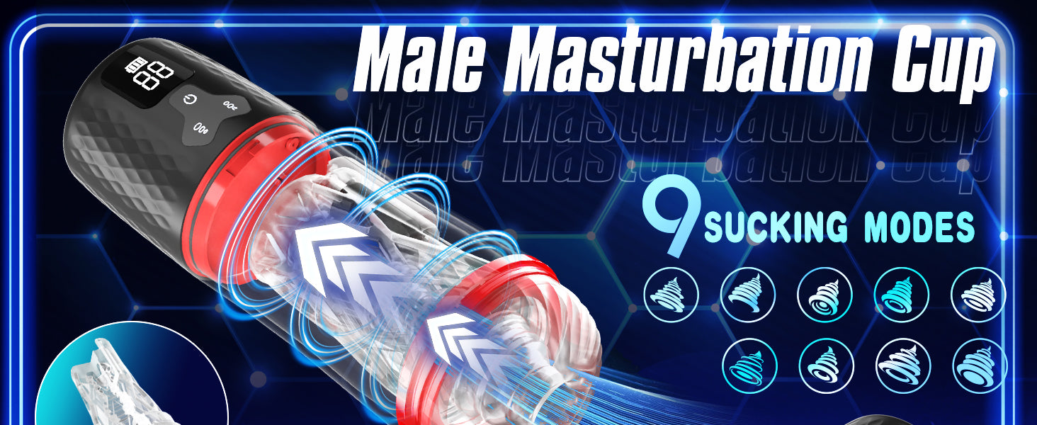 Cốc Vacuum Pump Nam Rung Mạnh Thỏa Mãn Đỉnh