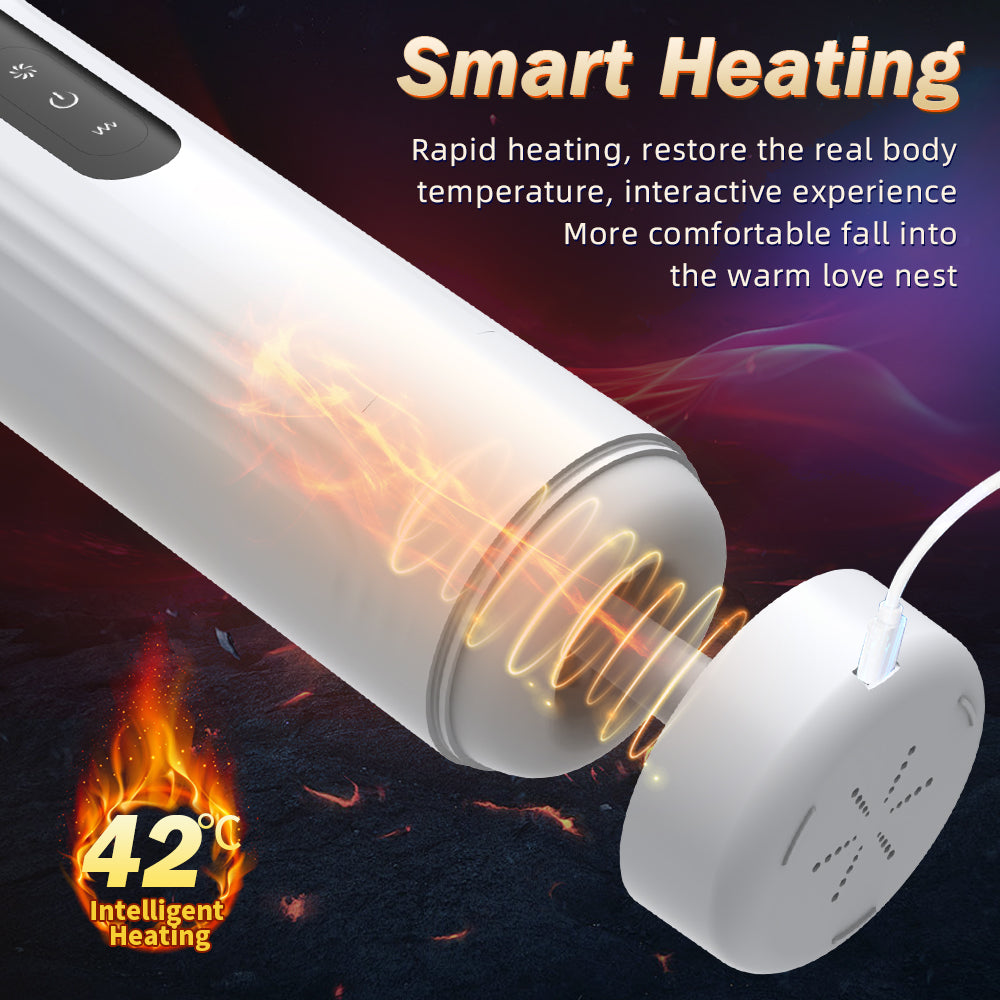Cốc IVES Thủ Dâm Xoay Rút 7 Vòng, Rung 10 Mức Siêu Phê!