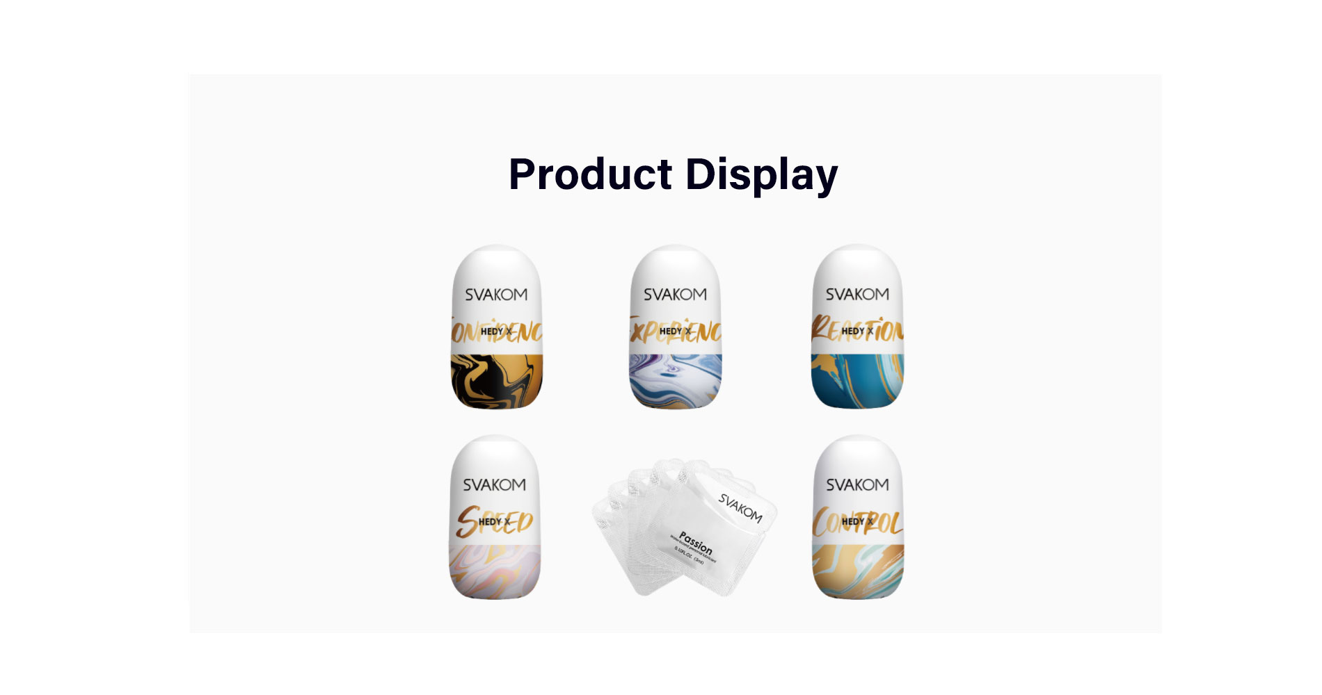 Trứng Thủ Dâm SVAKOM Hedy Pussy Thật Siêu Mềm! Trứng Thủ Dâm SVAKOM Hedy Pussy Thật Siêu Mềm!