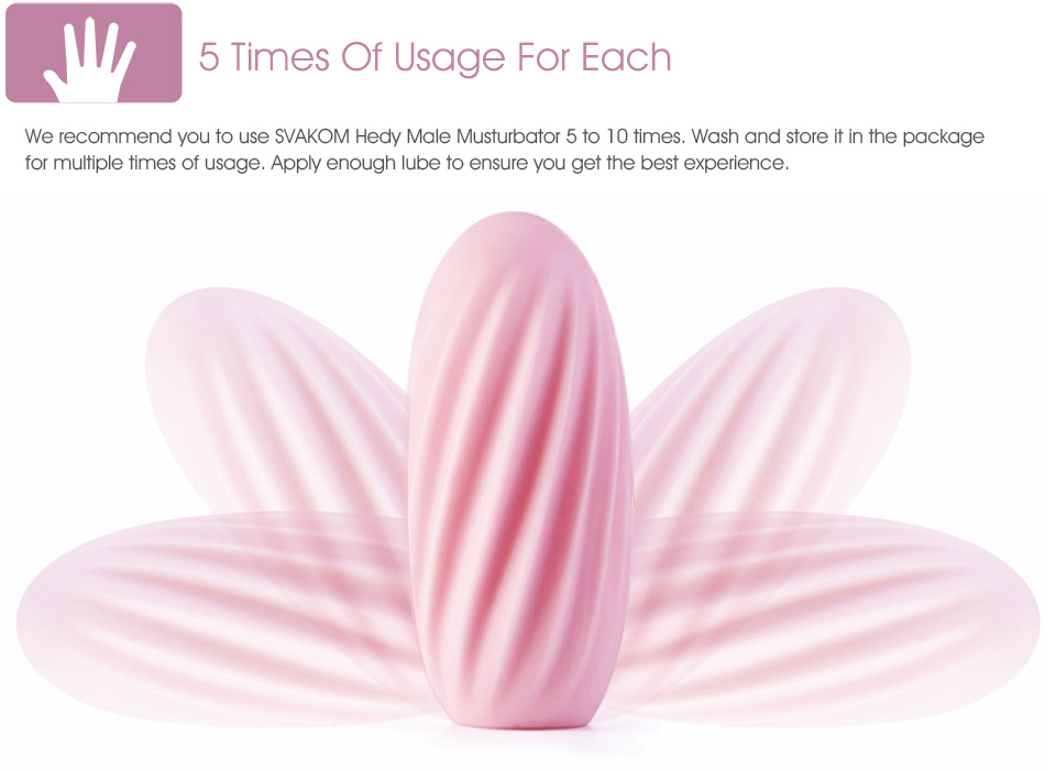 SVAKOM Hedy egg masturbator nam nhỏ gọn sướng điên