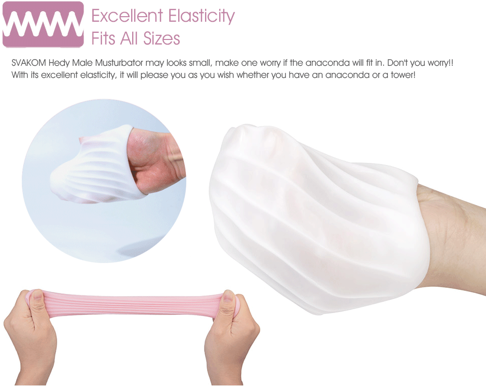 SVAKOM Hedy egg masturbator nam nhỏ gọn sướng điên