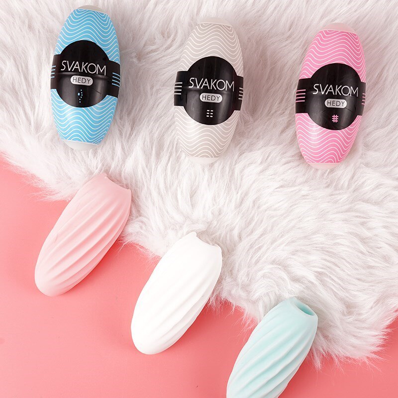 SVAKOM Hedy egg masturbator nam nhỏ gọn sướng điên