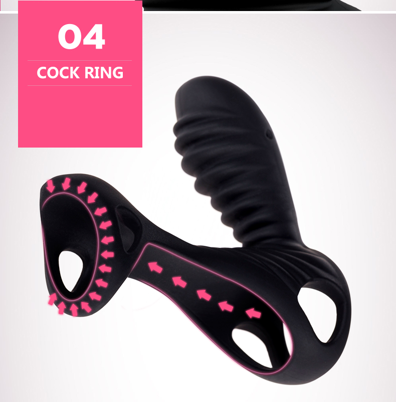 Vòng Rung Adrien Lastic Gladiator Remote Siêu Mạnh Kép