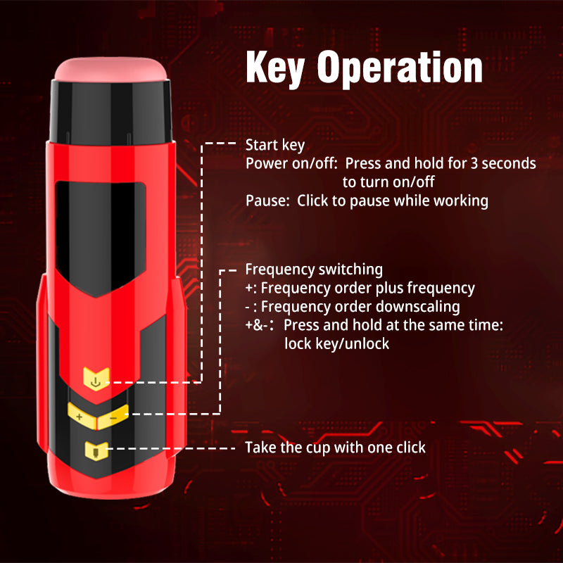 Honeysx Rocket Cốc Quay Mút Tự Động Đỉnh