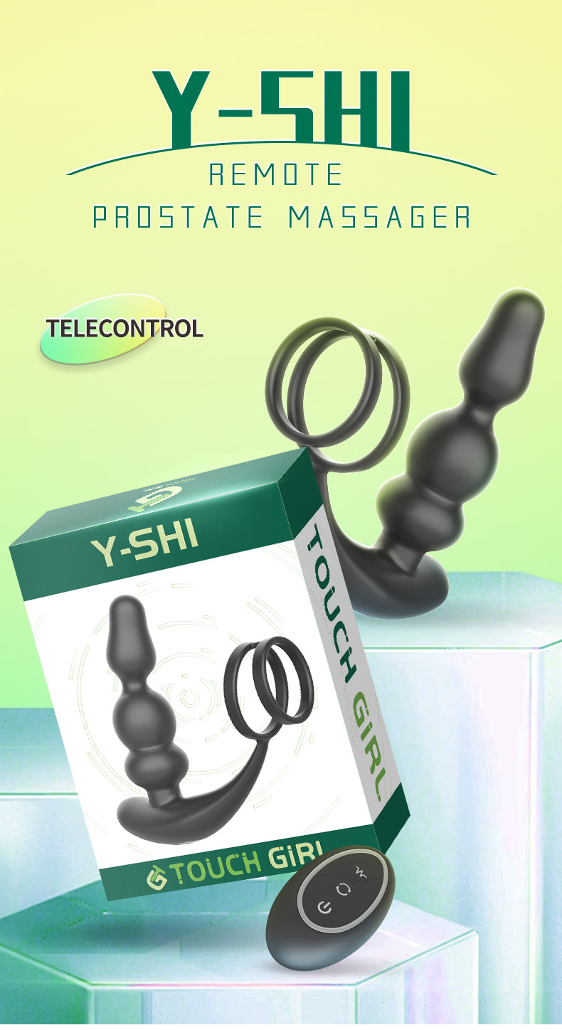 Y-SHI Prostate Massager - Remote P-Spot Bùng Nổ Cực Khoái