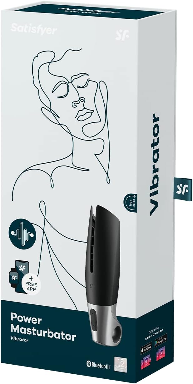 Satisfyer Power Masturbator App Vibro Đầu Dương Vật