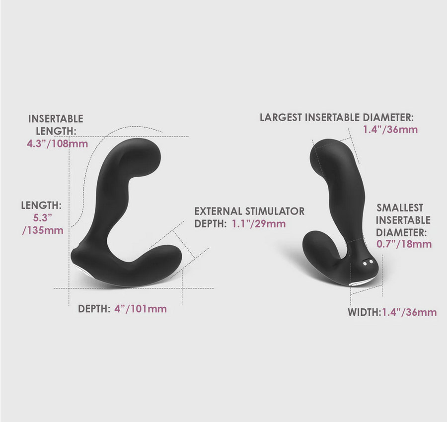 Prostate Vibro Svakom Iker App Điều Khiển Siêu Sướng