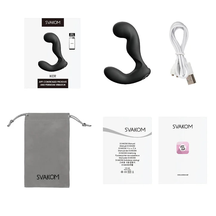 Svakom Iker Prostate Vibrator App Điều Khiển Siêu Đỉnh