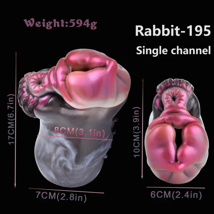 Rabbit Vagina Pocket Pussy Masturbator Siêu Mềm Siêu Thật