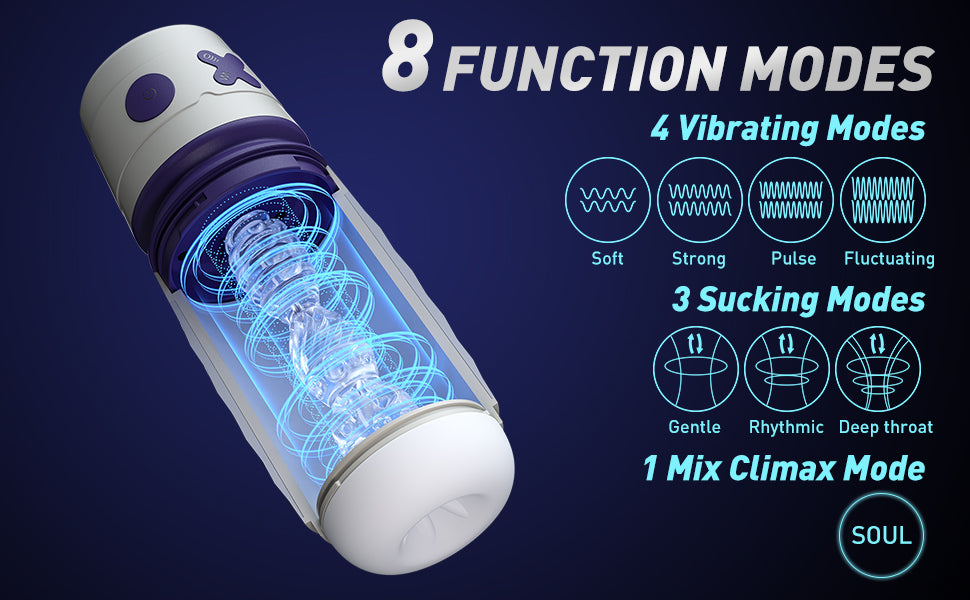 TRYFUN PROTEAN-2 Máy Quay Hút Rung Tự Động Nam Siêu Đỉnh