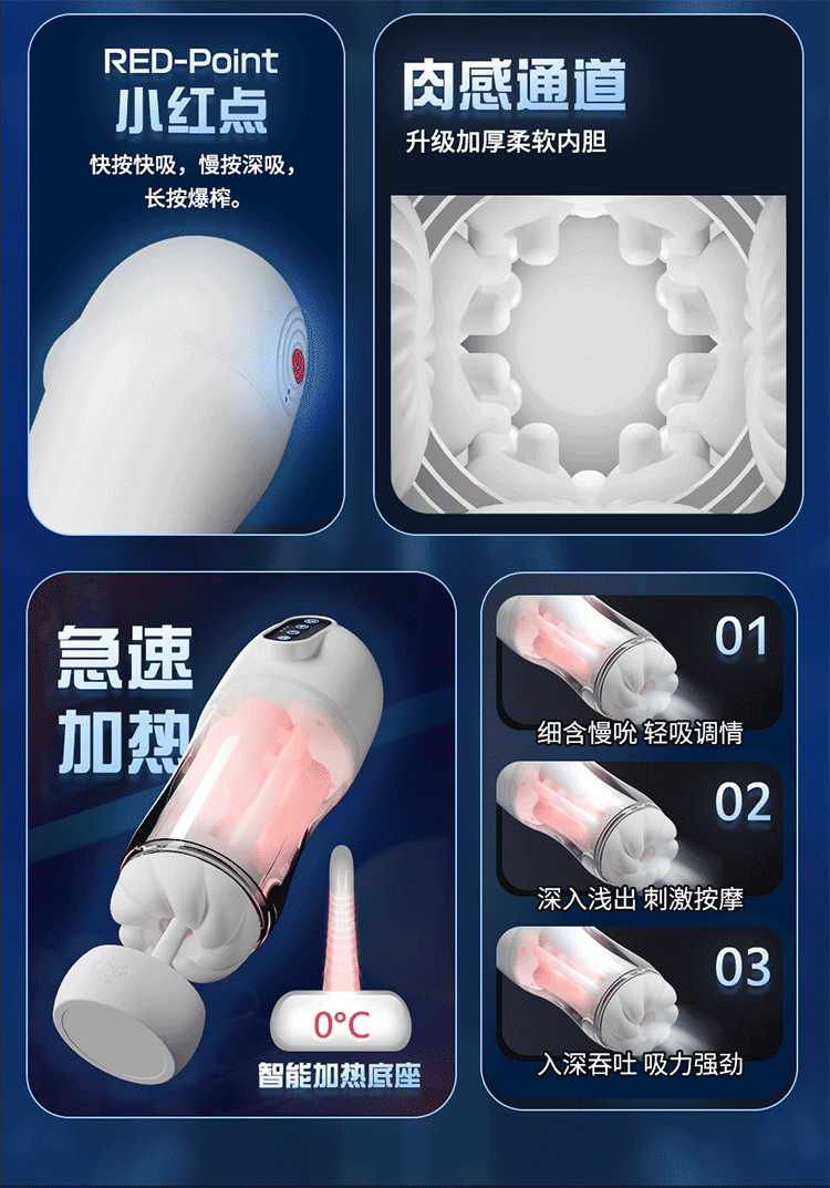 LuLu AI Máy Mút Nam Tự Động – Siêu Thực Tế Bắn Xa Đỉnh