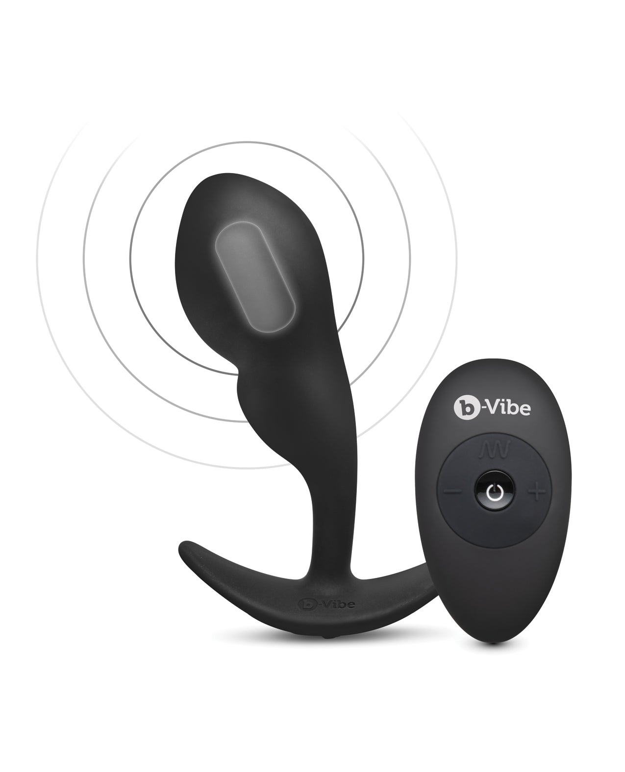 B-Vibe P-Spot Plug Rung Từ Xa Siêu Chính Xác 
