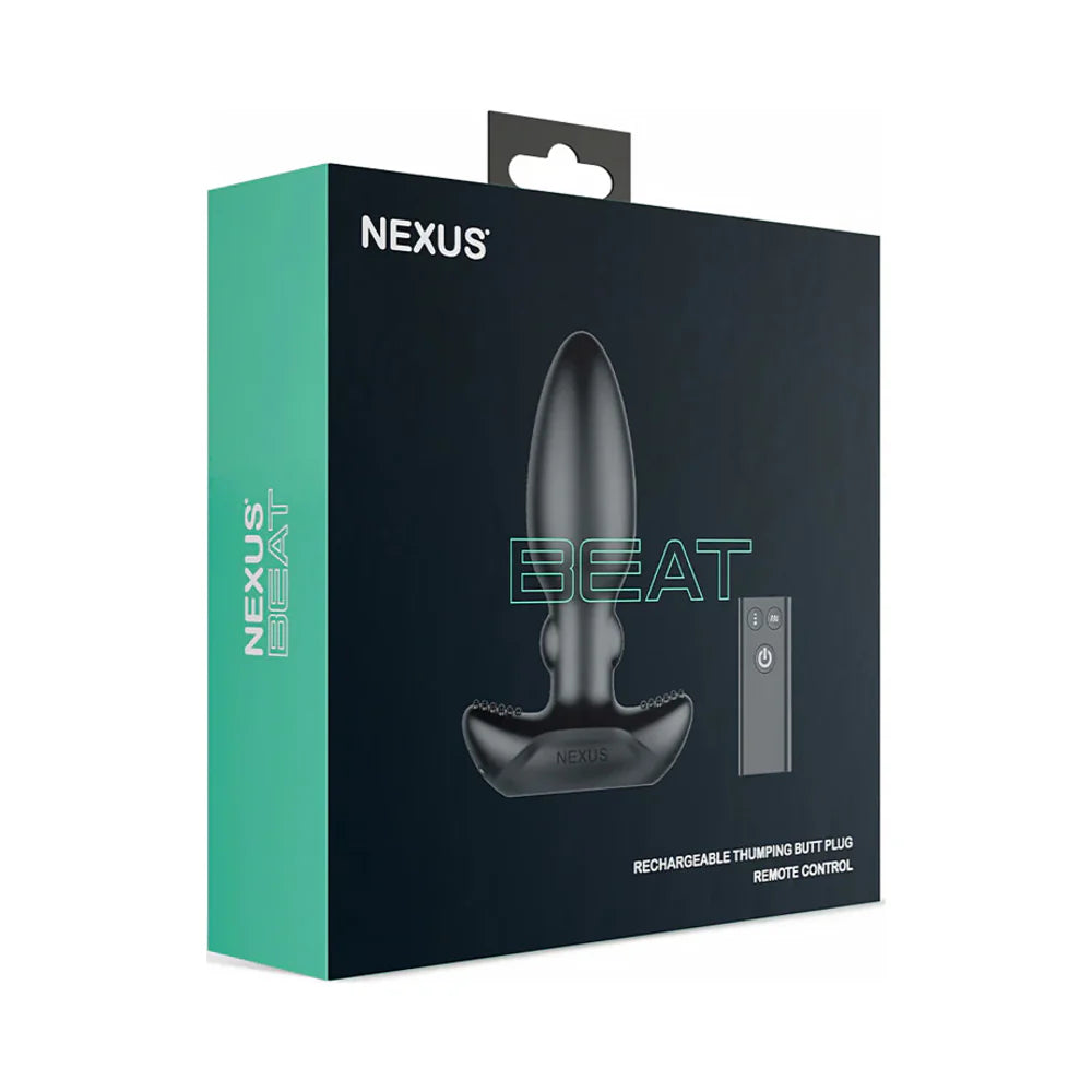 Nexus Beat Thumping Butt Plug Rung Đập 6 Chế Độ 