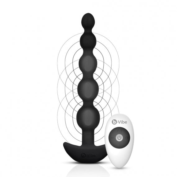 b-Vibe Cinco beads hậu môn 5 nút rung DU sạc pin mạnh mẽ 