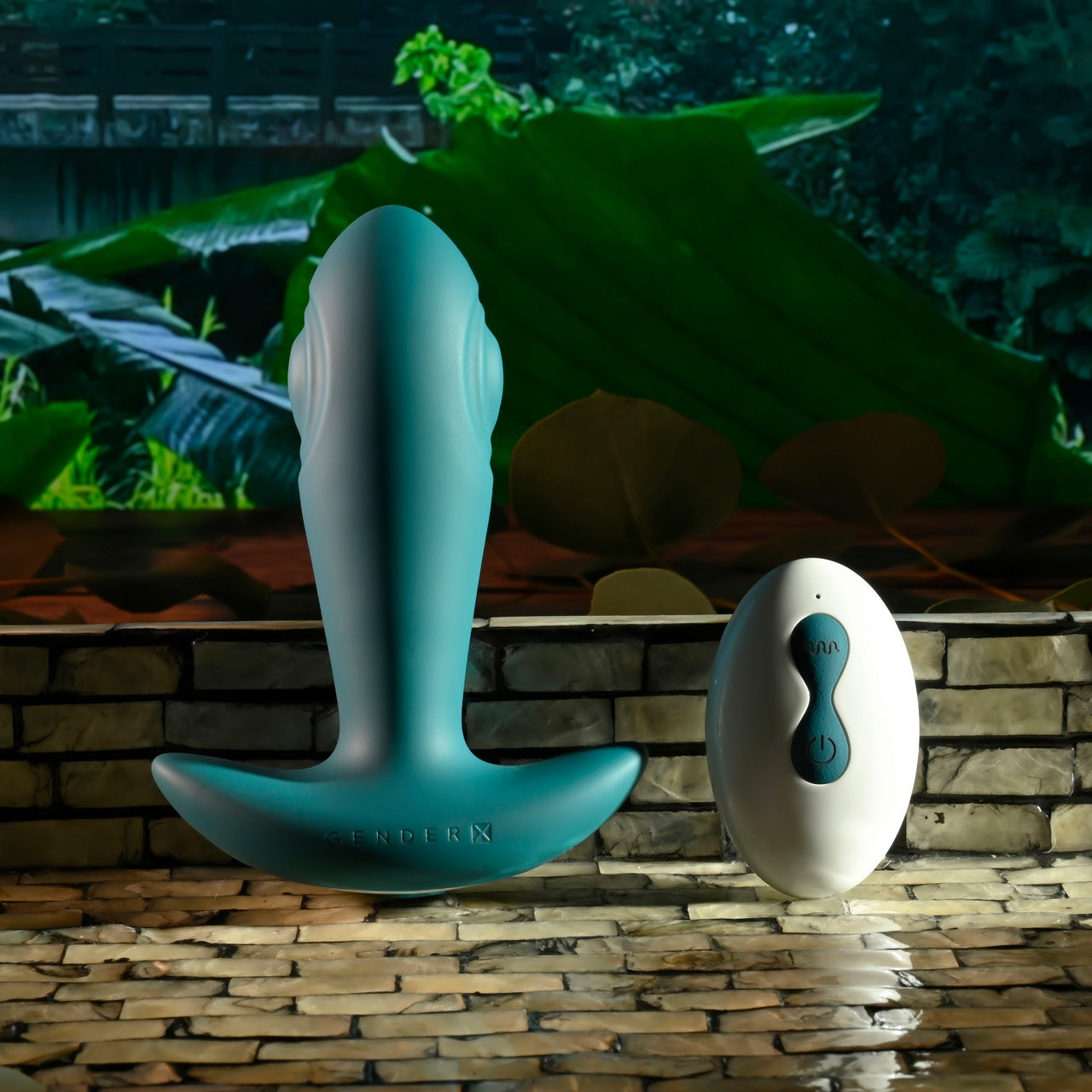 Gender X Tunnel Tapper Plug Rung Từ Xa Đẩy Nhịp Sâu 