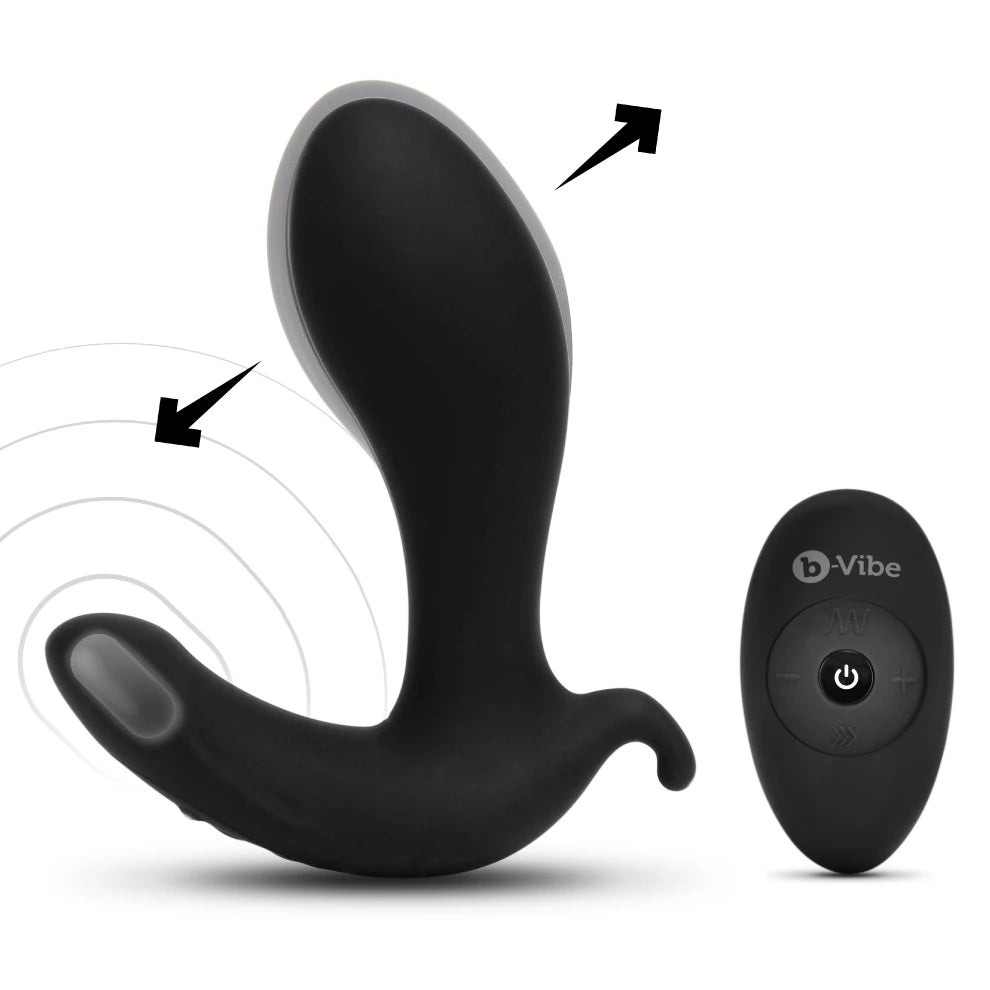 b-Vibe Expand plug hậu nở rung sâu thẳm cực khoái 
