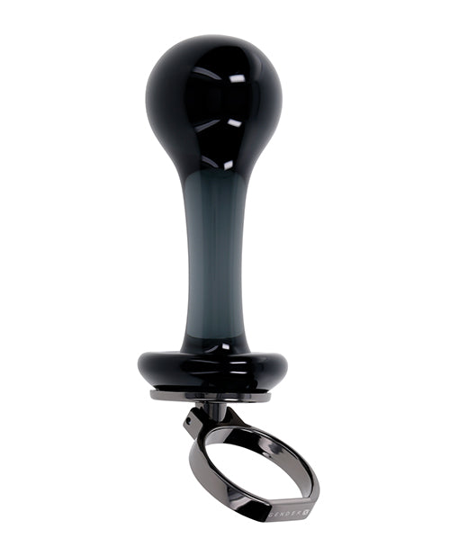 Gender X Blow Pop Plug Kính Đen Borosilicate Mịn 