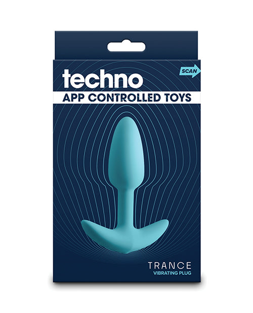 Techno Trance plug rung app điều khiển silicone cao cấp 