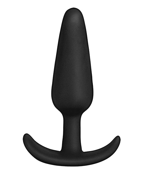 Butt plug túi silicone tam giác beginner 3 kích cỡ 