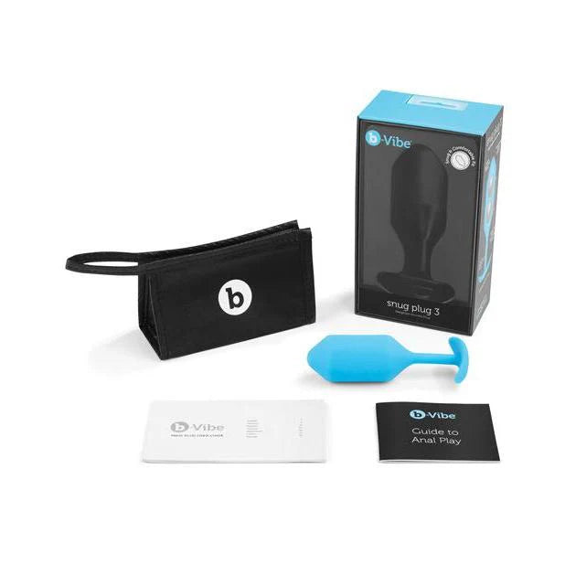 b-Vibe Snug Plugs Plug Đít Trọng Lượng Thoải Mái 