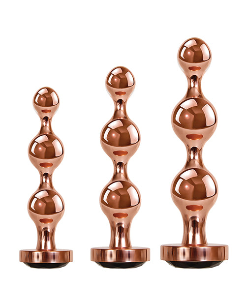 Gender X Gold Digger Anal Plug Set Vàng Kim Loại Sang 
