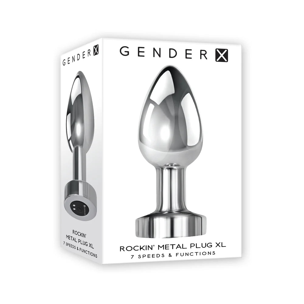 Gender X Rockin Metal Plug Rung Kim Loại Mạnh Mẽ 