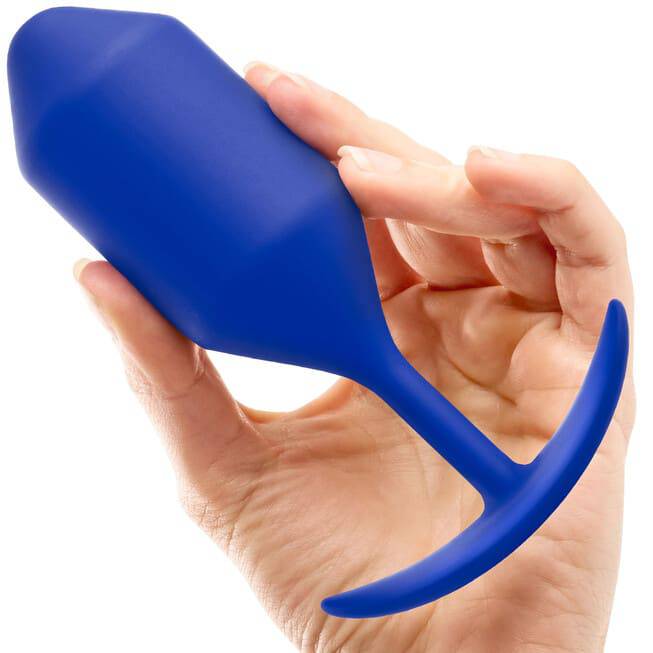 b-Vibe Snug Plug 4 Xanh 14cm Lắc Dài Hạn Thoải