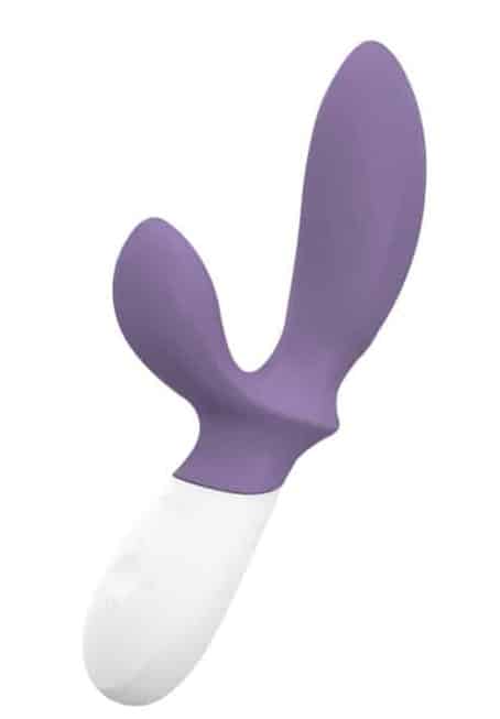 Lelo Loki Wave 2 Tím Prostat 19cm Sóng Ngón Tay