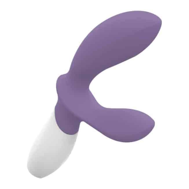 Lelo Loki Wave 2 Tím Prostat 19cm Sóng Ngón Tay