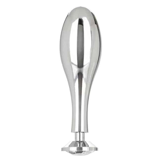 Plug Anal Star Fucker Teardrop Bạc Vòng Cứng Thăng Hoa Cực Đã