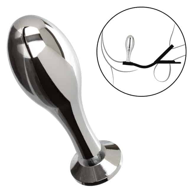 Plug Anal Star Fucker Teardrop Bạc Vòng Cứng Thăng Hoa Cực Đã