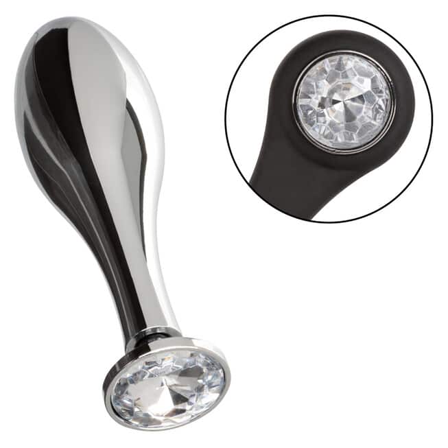 Plug Anal Star Fucker Teardrop Bạc Vòng Cứng Thăng Hoa Cực Đã