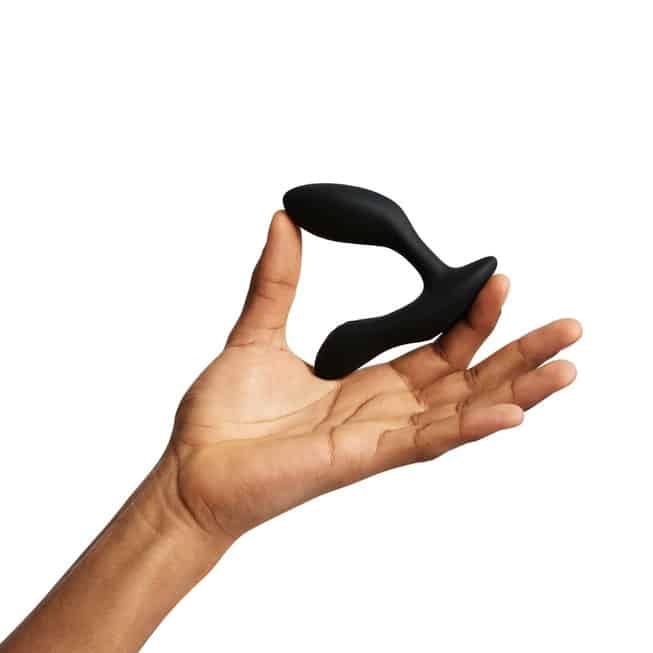 We-Vibe Vector+ Tiền Liệt Đen Điều Khiển