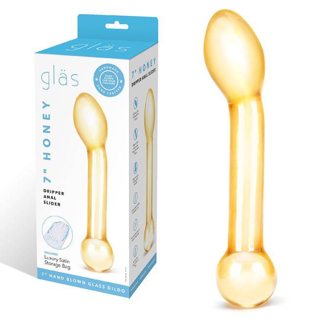 Glas Stimulator Vàng Prostate Stretched Glass