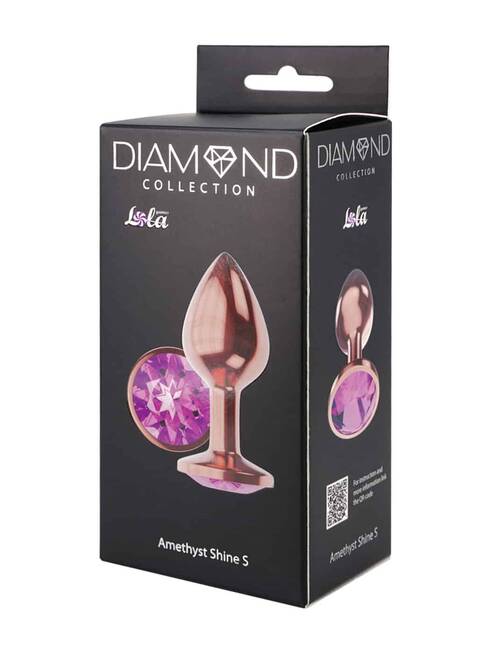 Lola Shine Plug Kim Loại 2.7cm Vàng Hồng Lấp Lánh