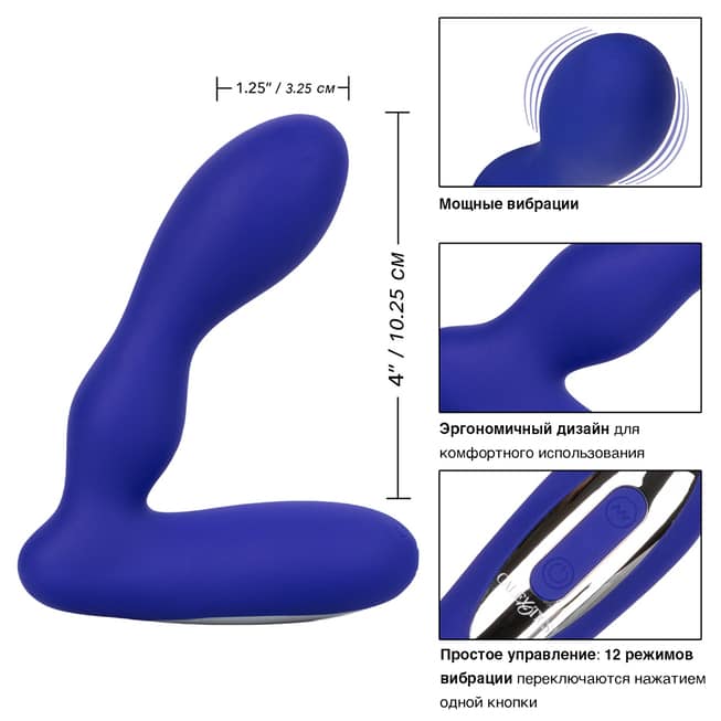 Massage Eclipse Xanh CalExotics Rung Tiền Tỉnh Thú Vị