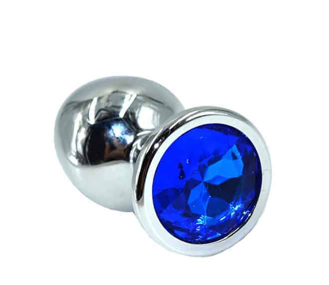 Kanikule Plug Trung 8.5cm Bạc Đá Xanh Lấp Lánh